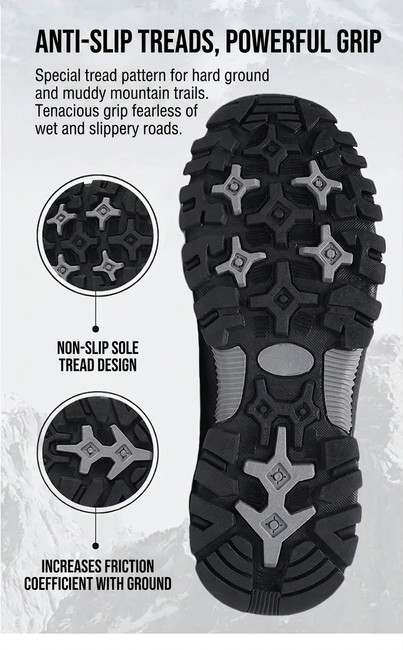 TrailMaster - Outdoor Durable Sneakers