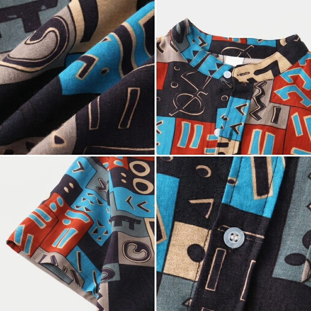 Atlas - Breathable Heritage Pattern Shirt