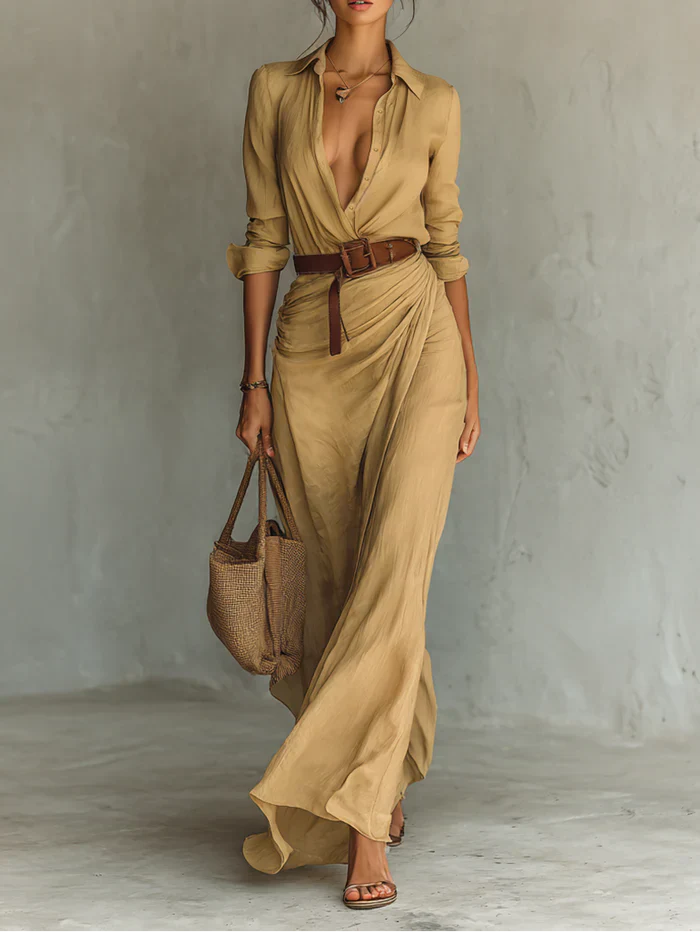 Vickness - Elegant Long Dress