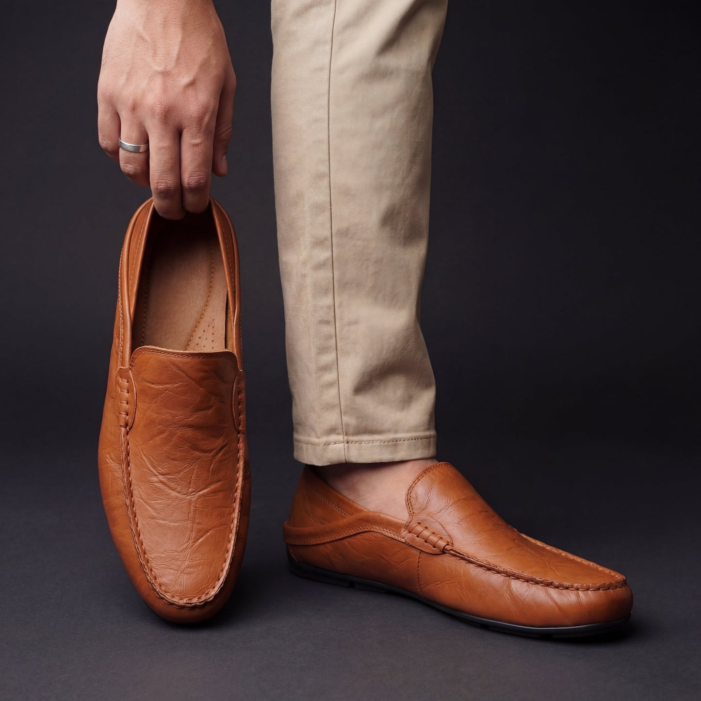 Aldrin - Comfortable Leather Loafers