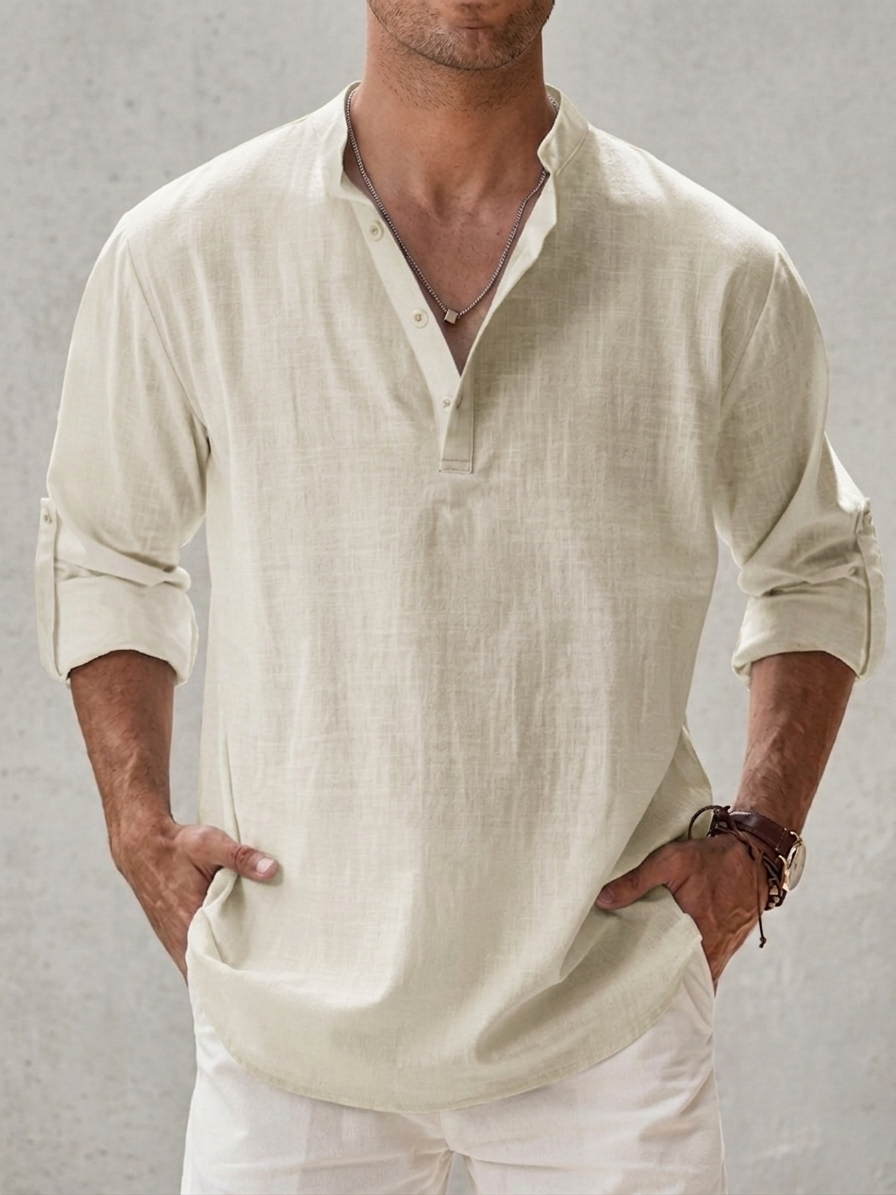 Liam - Breathable Linen Shirt