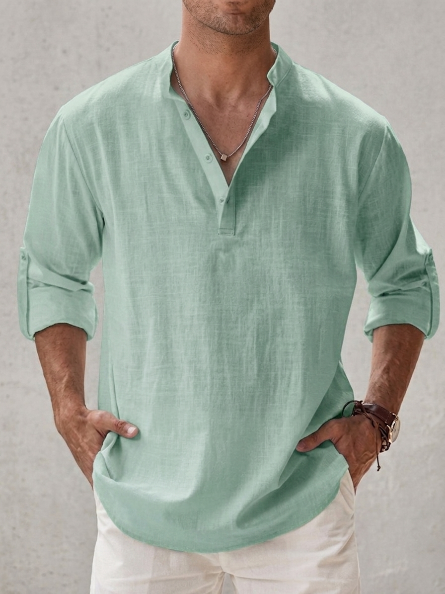 Liam - Breathable Linen Shirt