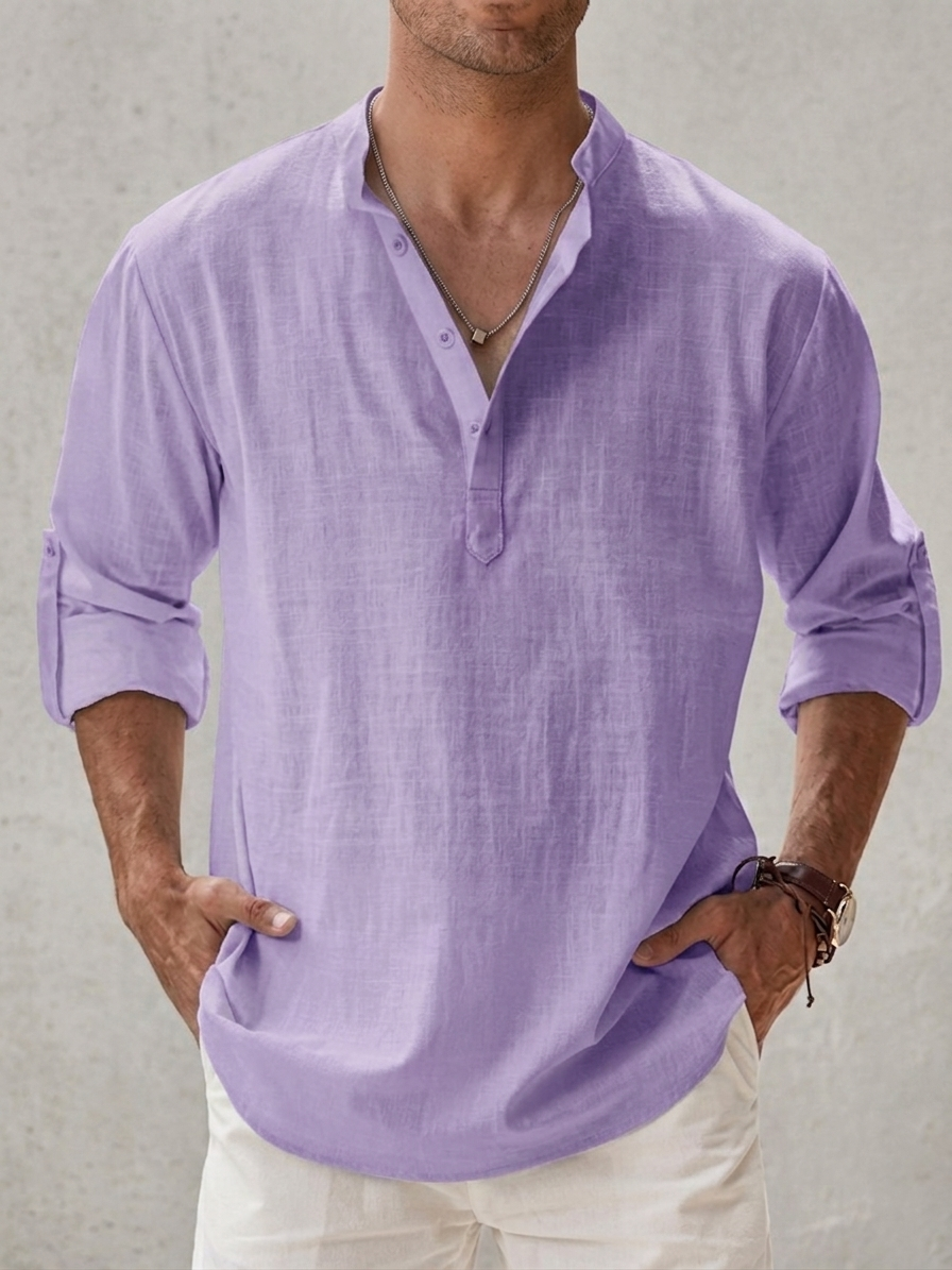 Liam - Breathable Linen Shirt