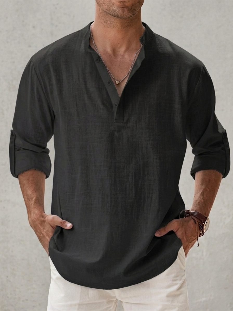Liam - Breathable Linen Shirt