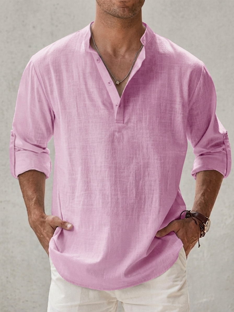 Liam - Breathable Linen Shirt