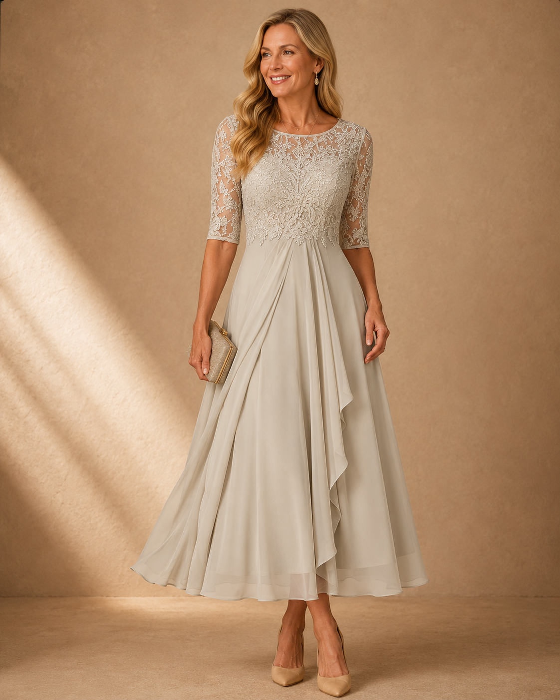 Yvonne - Exquisite Lace Dress