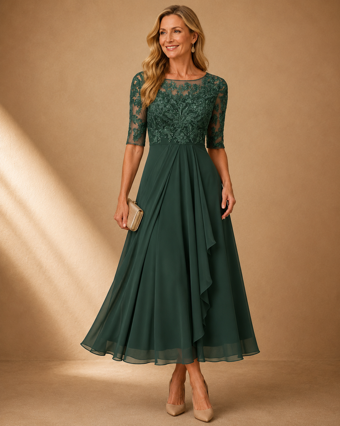 Yvonne - Exquisite Lace Dress