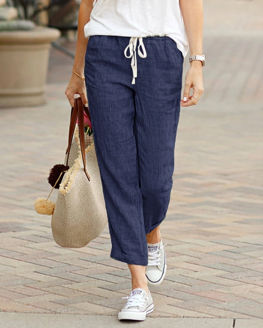 Jodie - Drawstring Jogger with Pockets