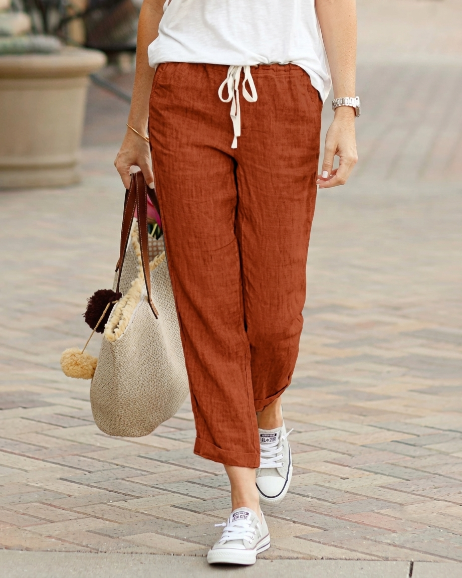 Jodie - Drawstring Jogger with Pockets