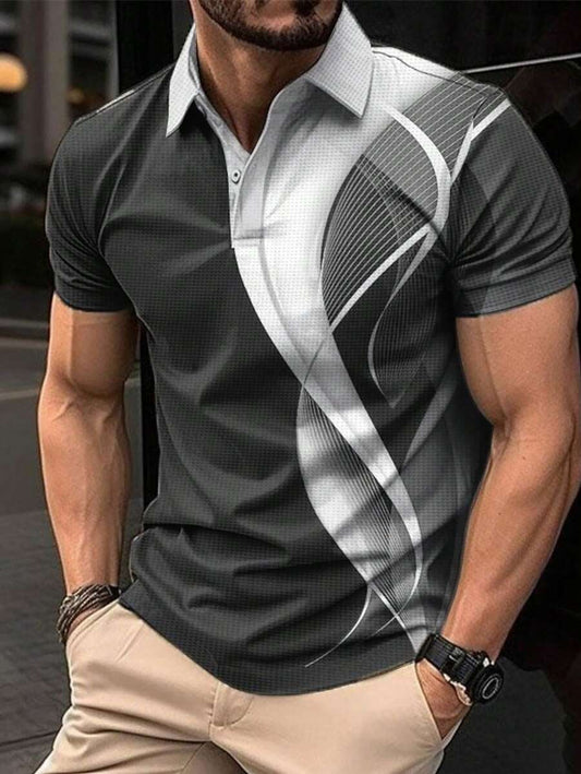 Archer - Monochrome Polo Shirt