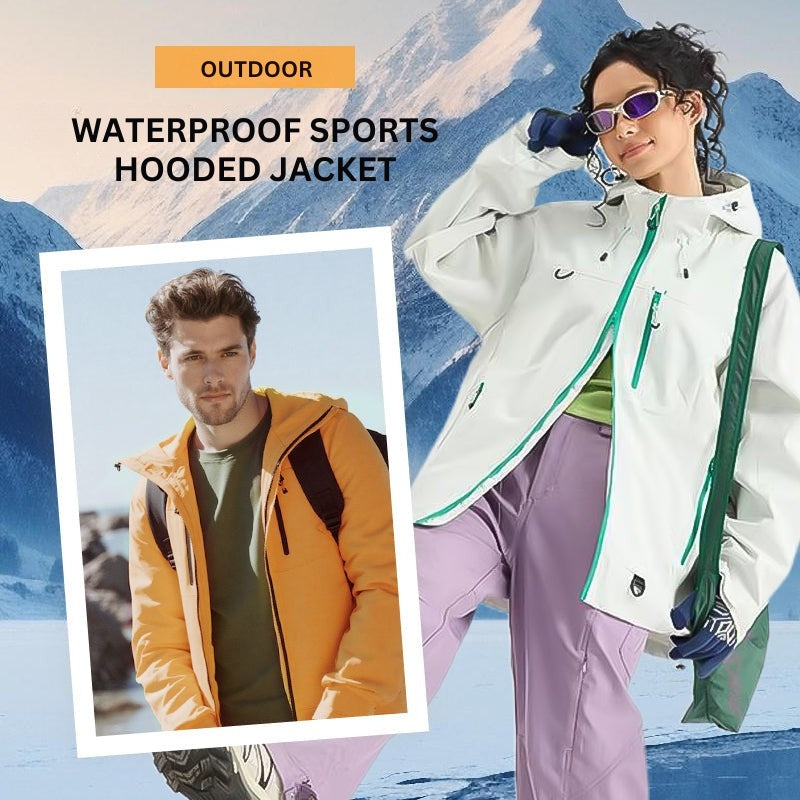 RidgeZip - Waterproof Zip Up Hiking Jacket