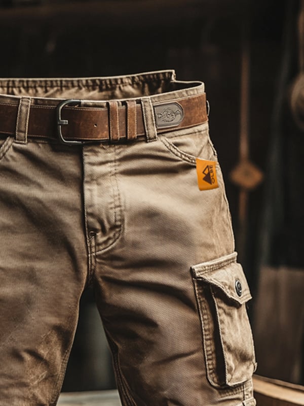 Apex - Durable Multi-Pocket Cargo Shorts