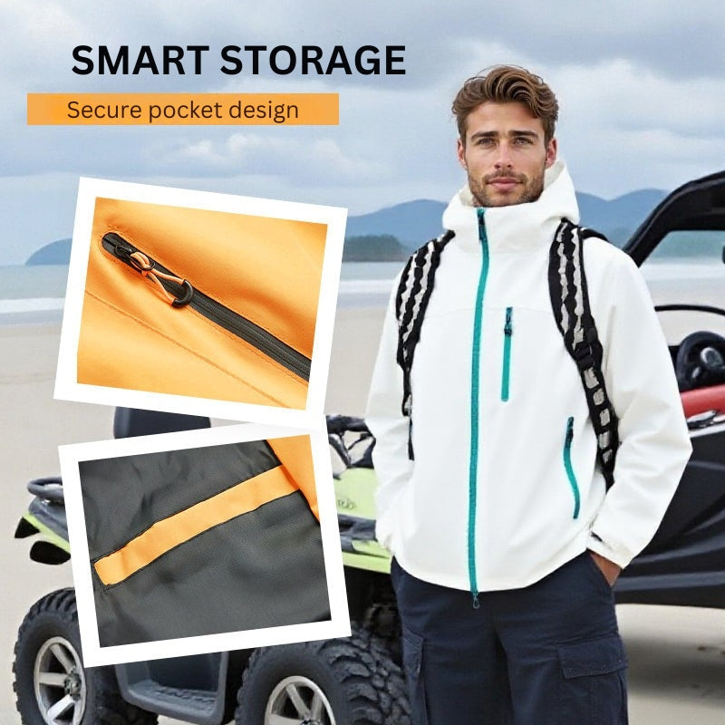 RidgeZip - Waterproof Zip Up Hiking Jacket