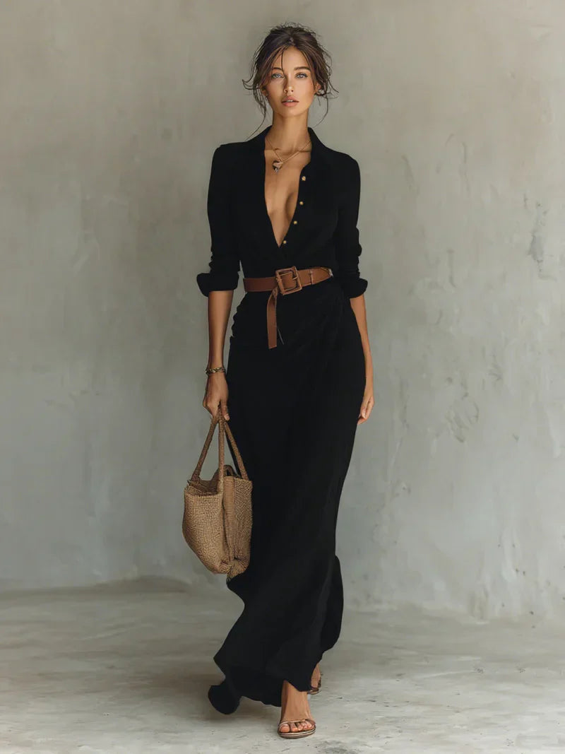 Vickness - Elegant Long Dress