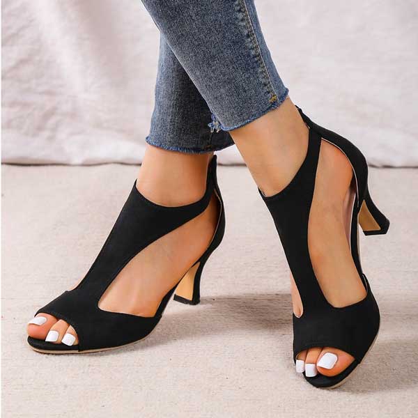 Ava - Orthopedic Sandals with Heel