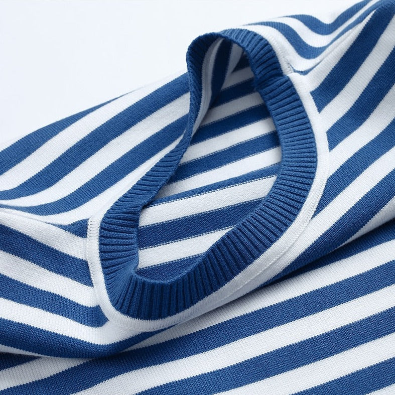 Tina - Striped Loose-Fit Long Sleeve Shirt