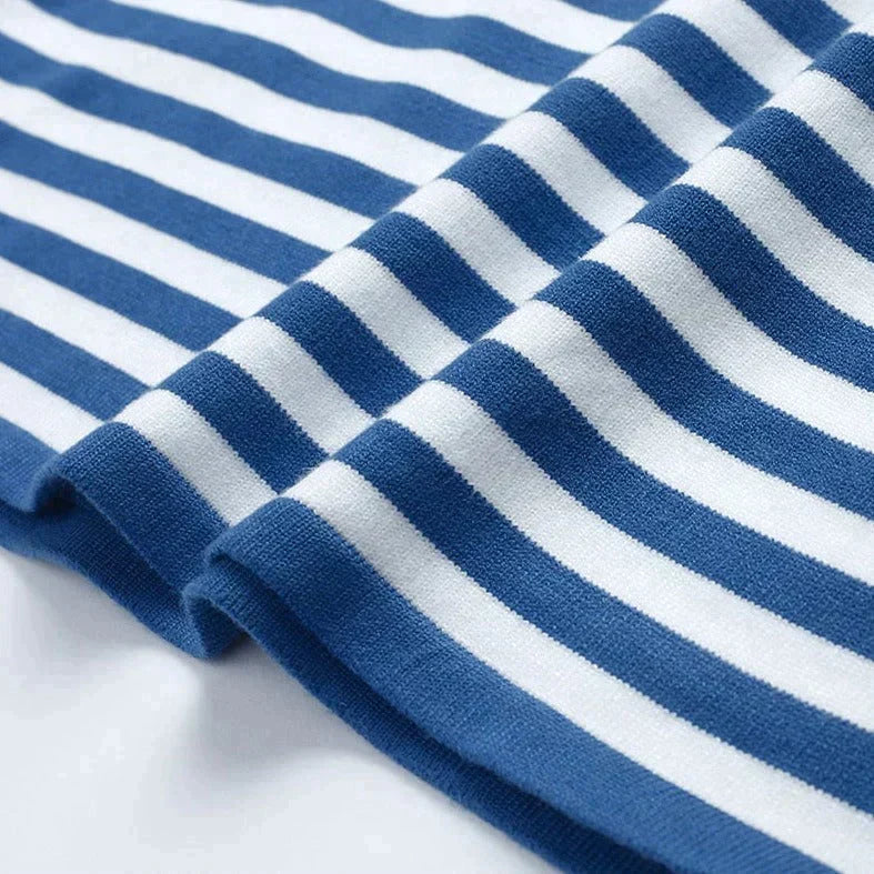Tina - Striped Loose-Fit Long Sleeve Shirt