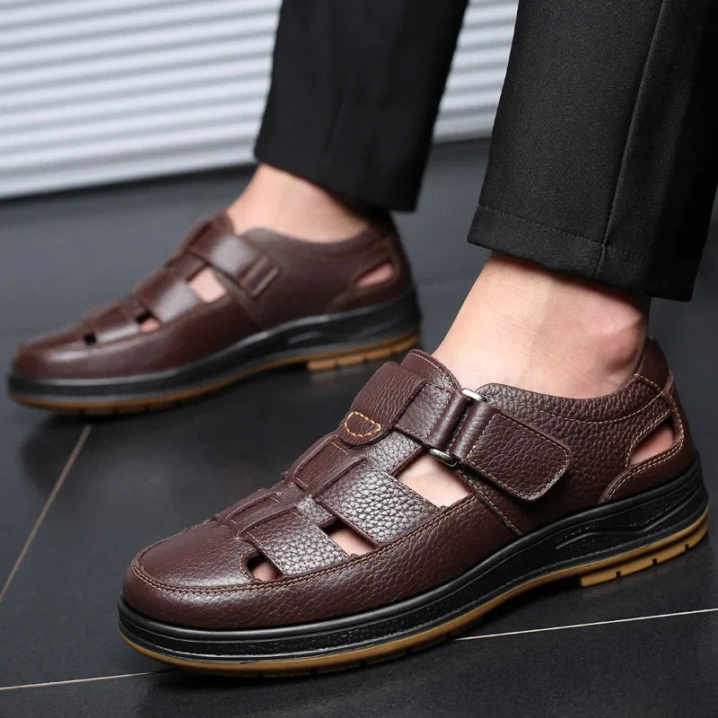 Hans - Luxurious Leather Sandals