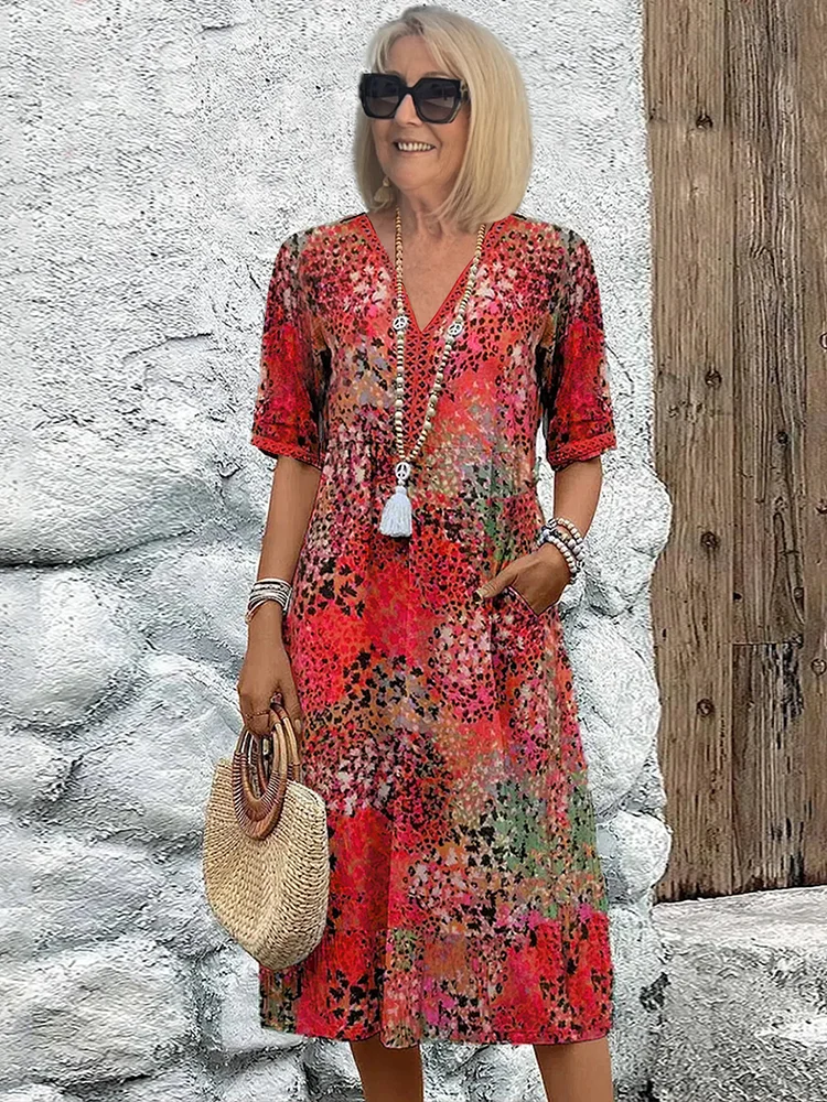 Lana - Effortless Floral Maxi