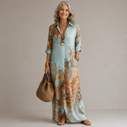Eva - Effortless Comfort Maxi Dress