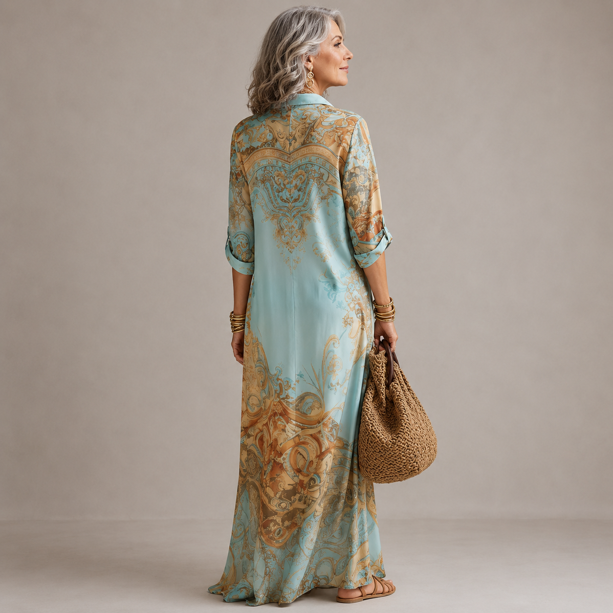 Eva - Effortless Comfort Maxi Dress