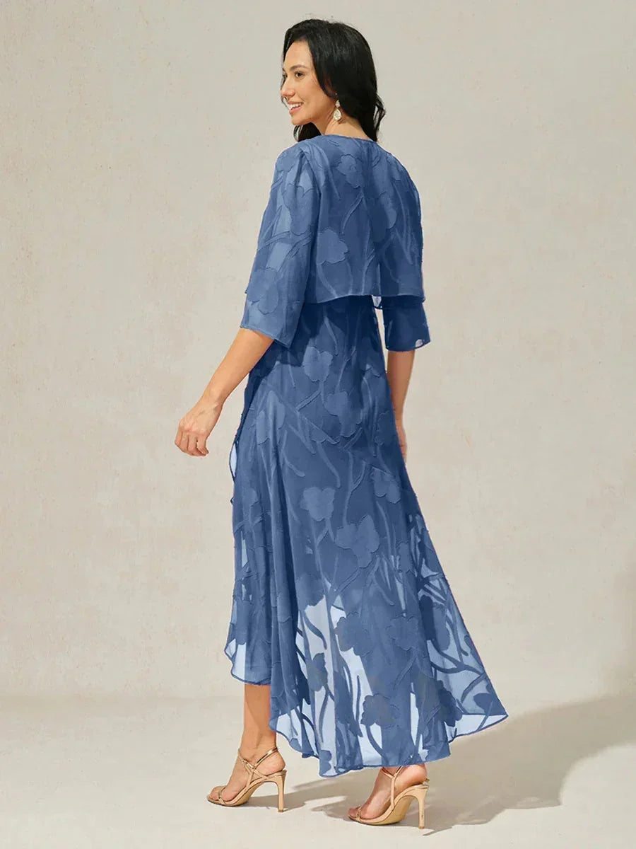 Zoe - Chiffon 3/4 Sleeve Shrug