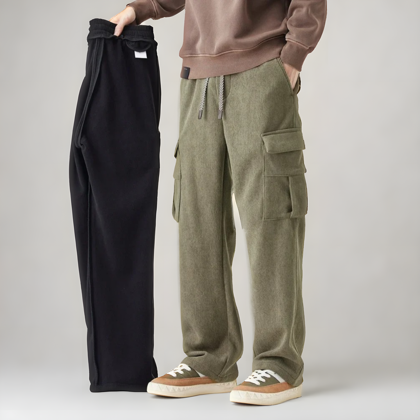 Hughie - Ultra-Soft Cargo Sweats