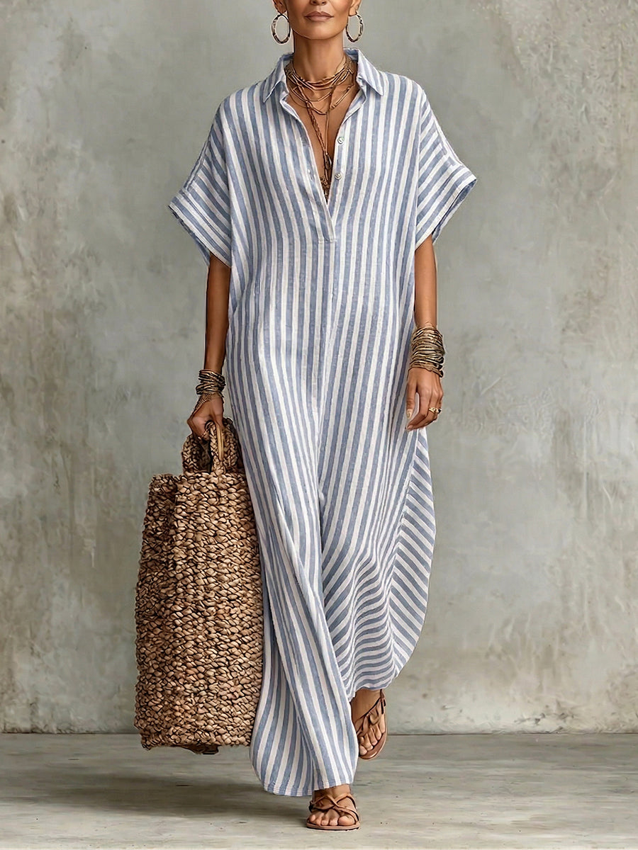 Gema - Striped Breathable Dress
