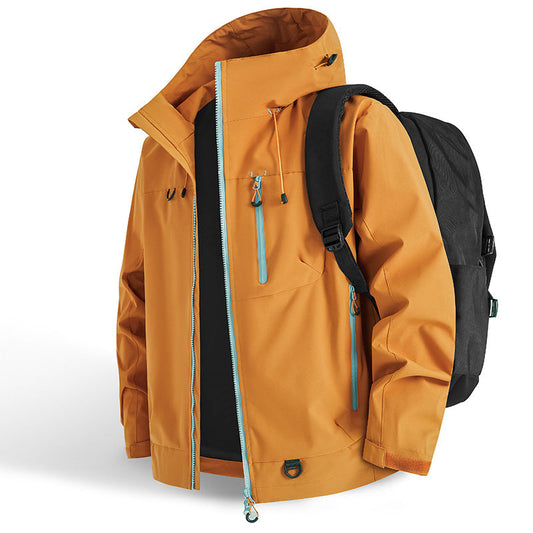 RidgeZip - Waterproof Zip Up Hiking Jacket